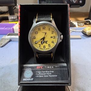Timex UFC Apex Quartz Yellow Dial Men's Watch TW2V62200JT